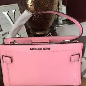NWT Michael Kors carnation colored small purse
